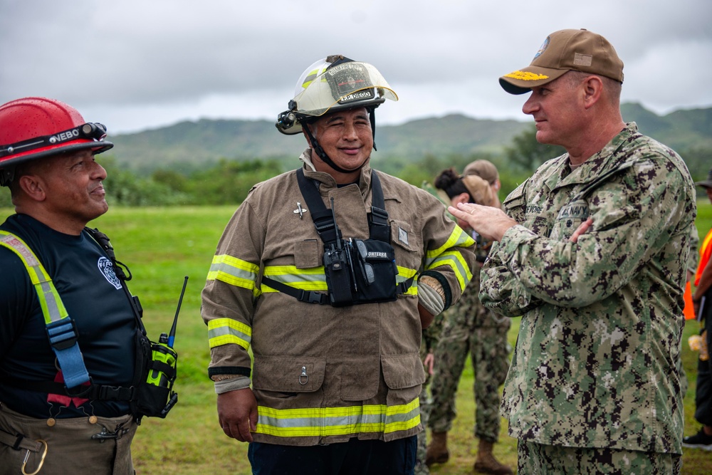 CSS 15 and Government of Guam Execute Transportation Emergency Response Team