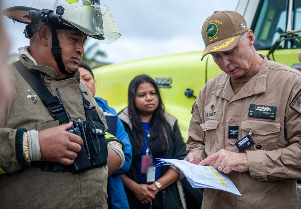 CSS 15 and Government of Guam Execute Transportation Emergency Response Team