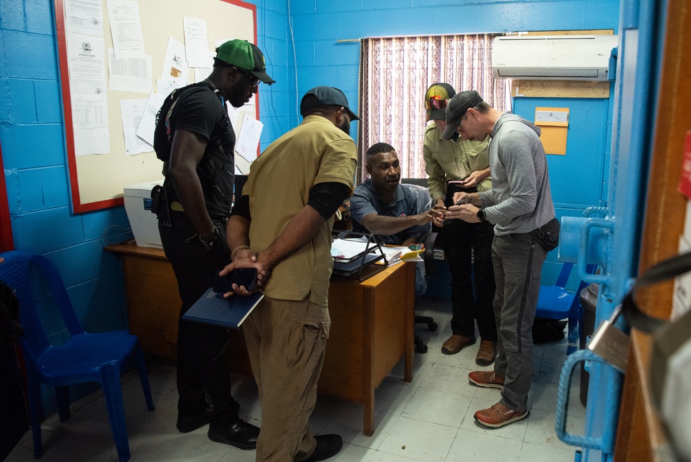 Investigation Team in PNG