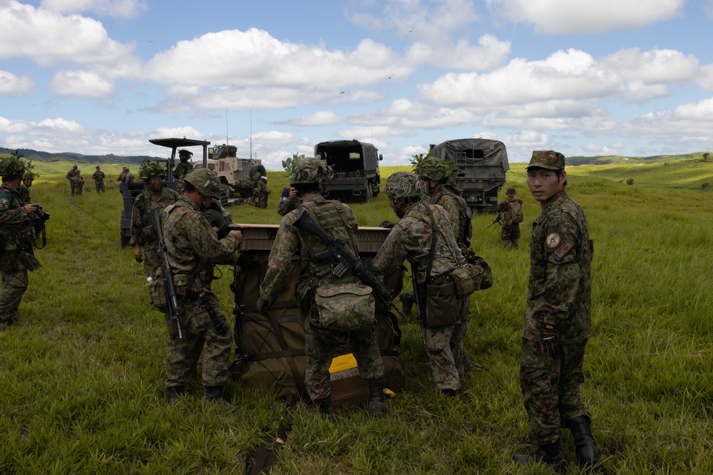 RD 24 | Marines, JGSDF conduct an Air Supply Drop