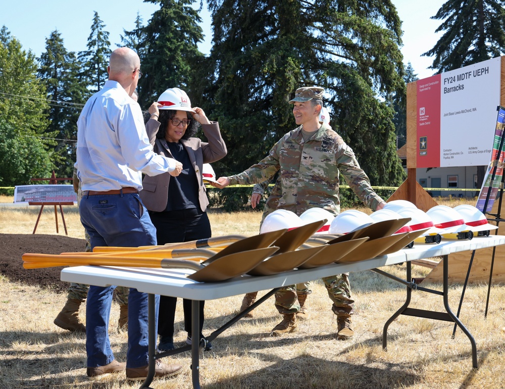 JBLM breaks ground on new barracks