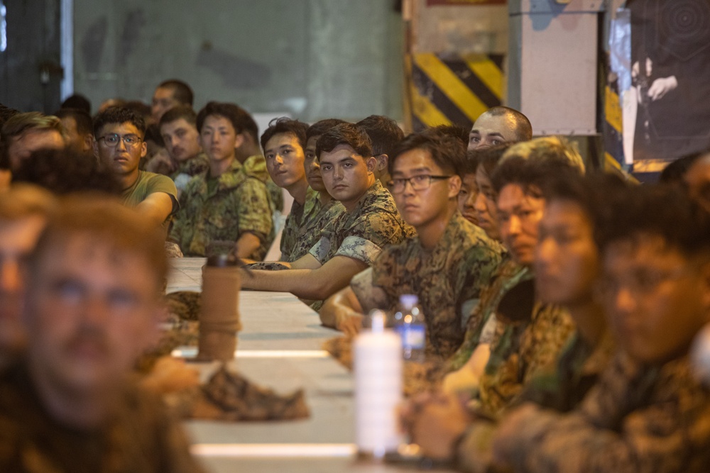 RD24 | 9th ESB, JGSDF share a victory meal
