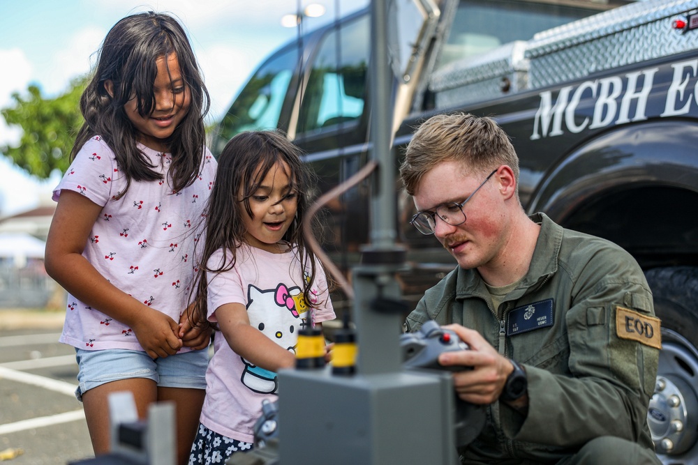 The First Night Out: First responders host the 2024 National Night out at MCBH