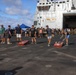 USS Somerset Celebrates Steel Beach During Tiger Cruise