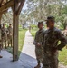 Senior Florida National Guard leaders conduct command visit with Airmen after Hurricane Debby