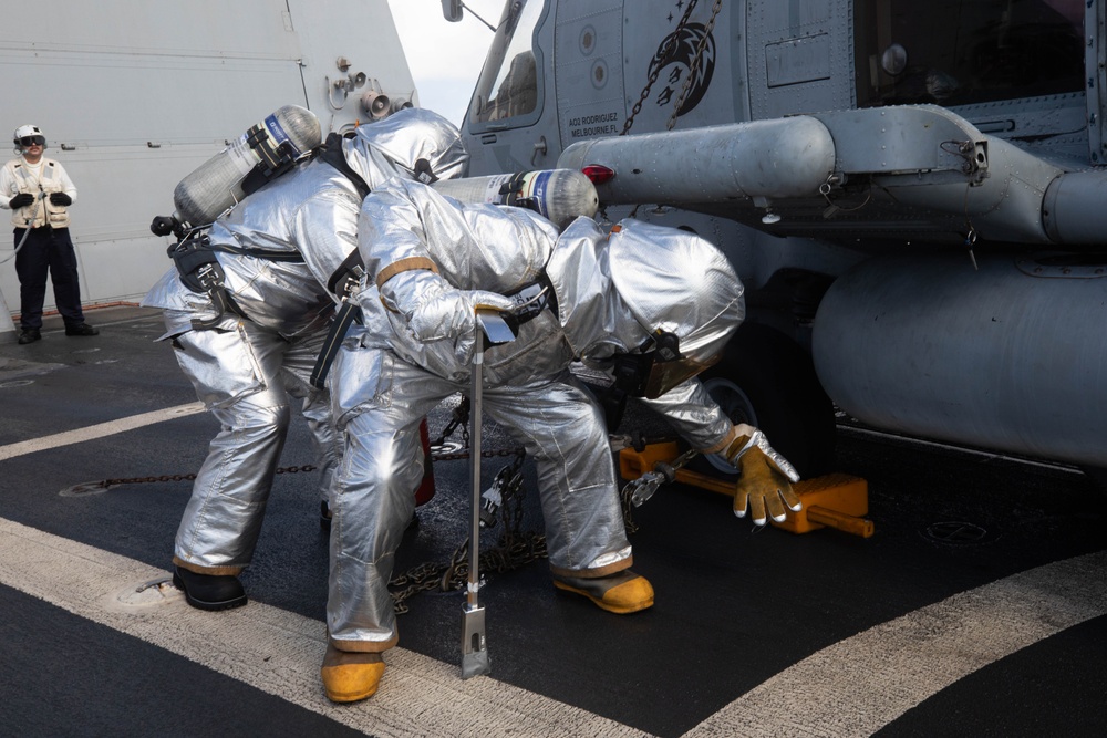 USS Stockdale conducts routine operations