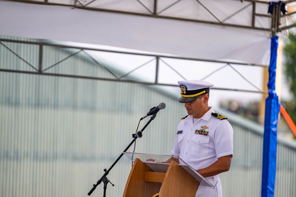 DESRON 7 Change of Command