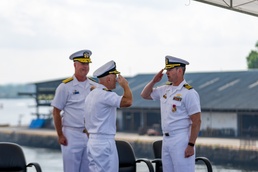 DESRON 7 Change of Command