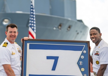 DESRON 7 Change of Command