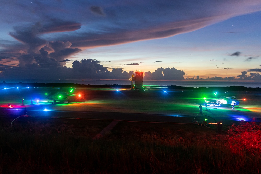 RD 24 | VMFA-242 performs field carrier landing practice at Ie Shima Training Facility