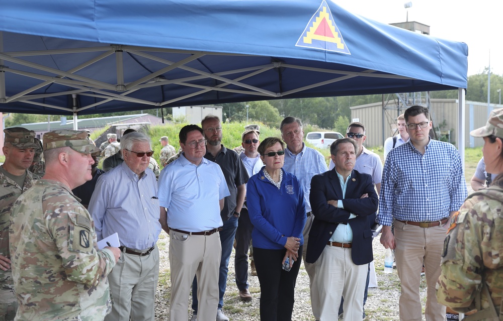 CODEL Visits Grafenwoehr Training Area