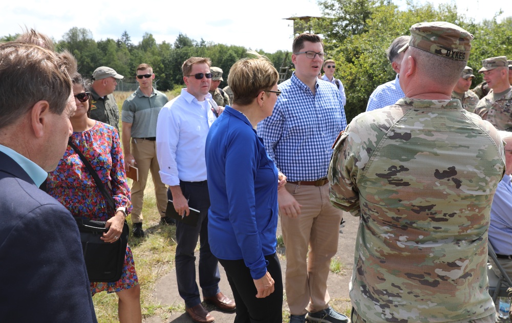 CODEL Visits Grafenwoehr Training Area