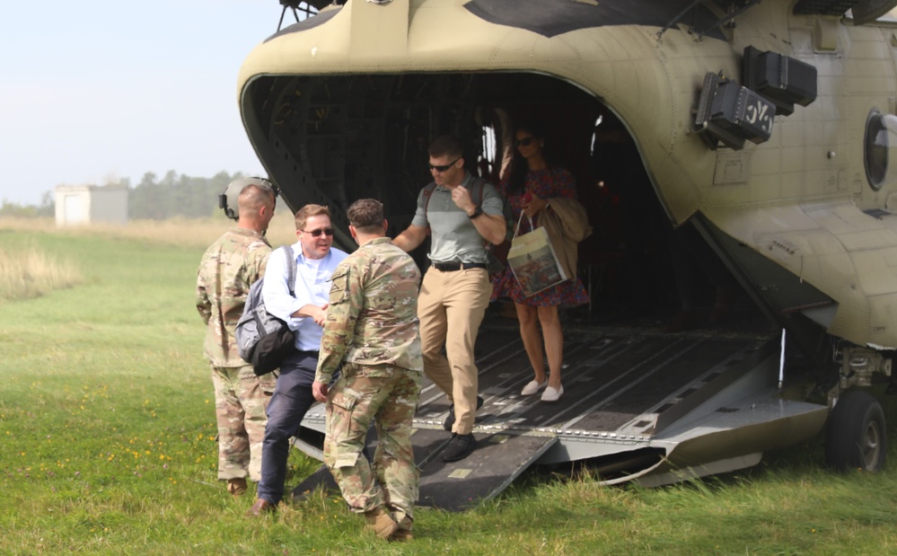 CODEL Visits Grafenwoehr Training Area