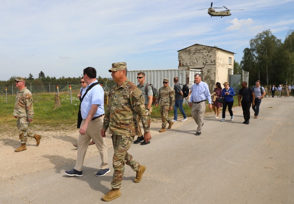 CODEL Visits Grafenwoehr Training Area