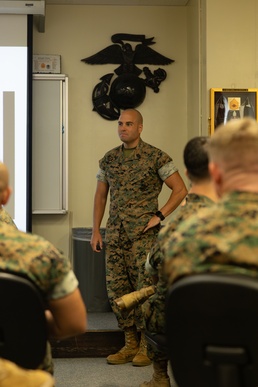 Gunnery Sgt. Anton Arifaj Awarded Faculty Advisor of the Year | AY24 TECOM Instructor and Faculty Advisor of the Year Program