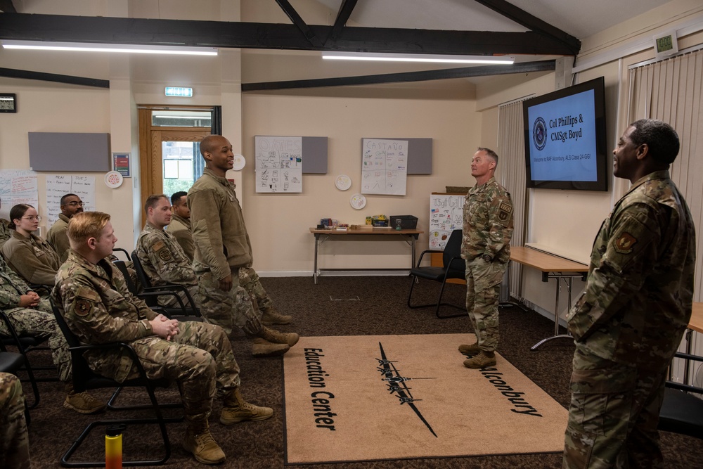 501st CSW hosts first ALS class on RAF Alconbury