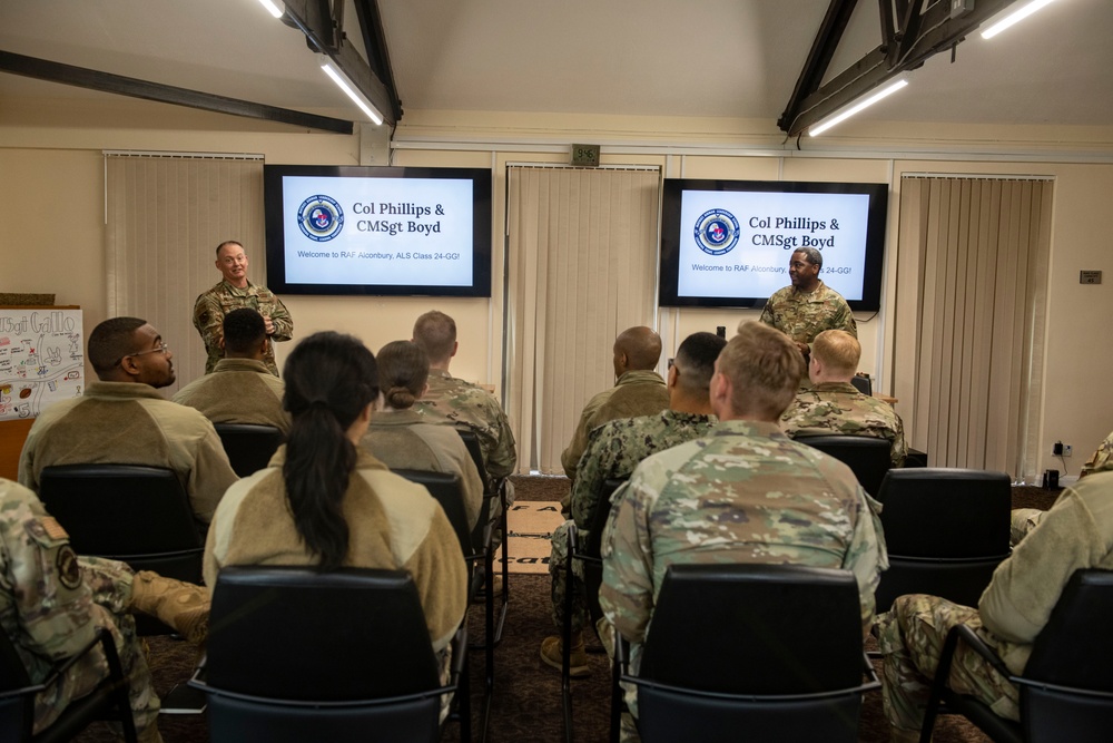 501st CSW hosts first ALS class on RAF Alconbury