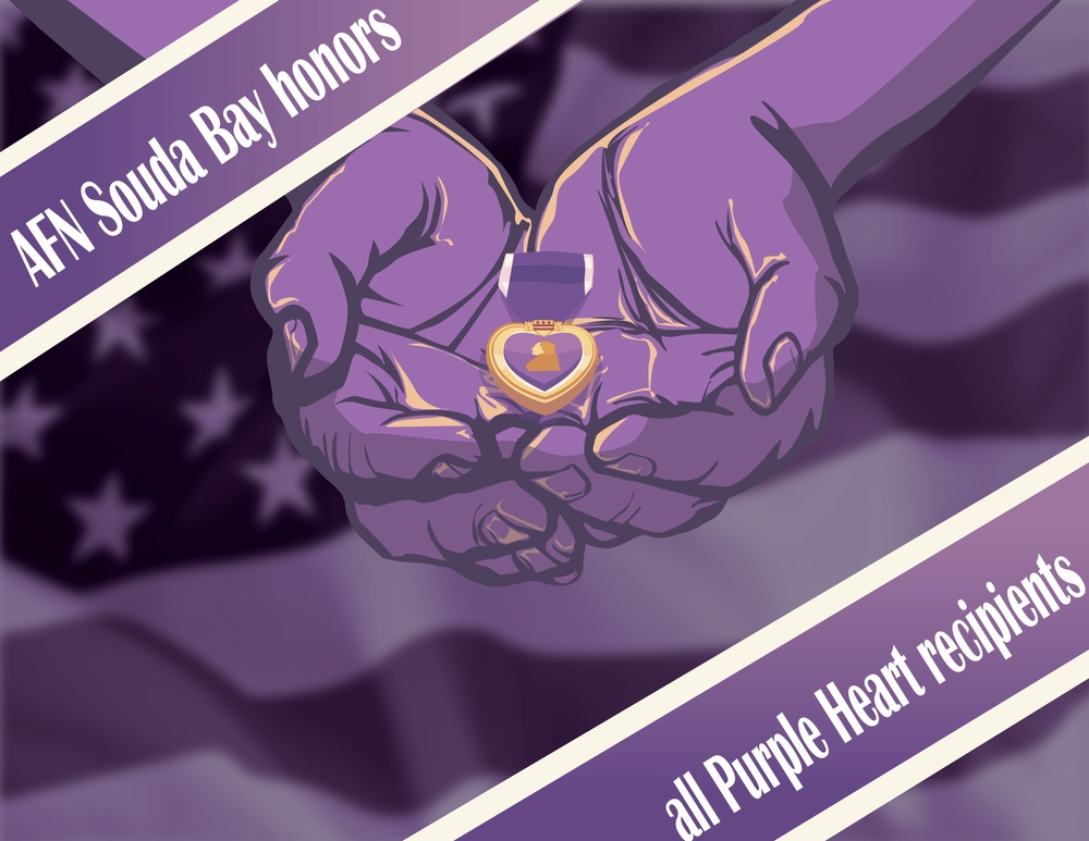 Purple Heart Day Graphic