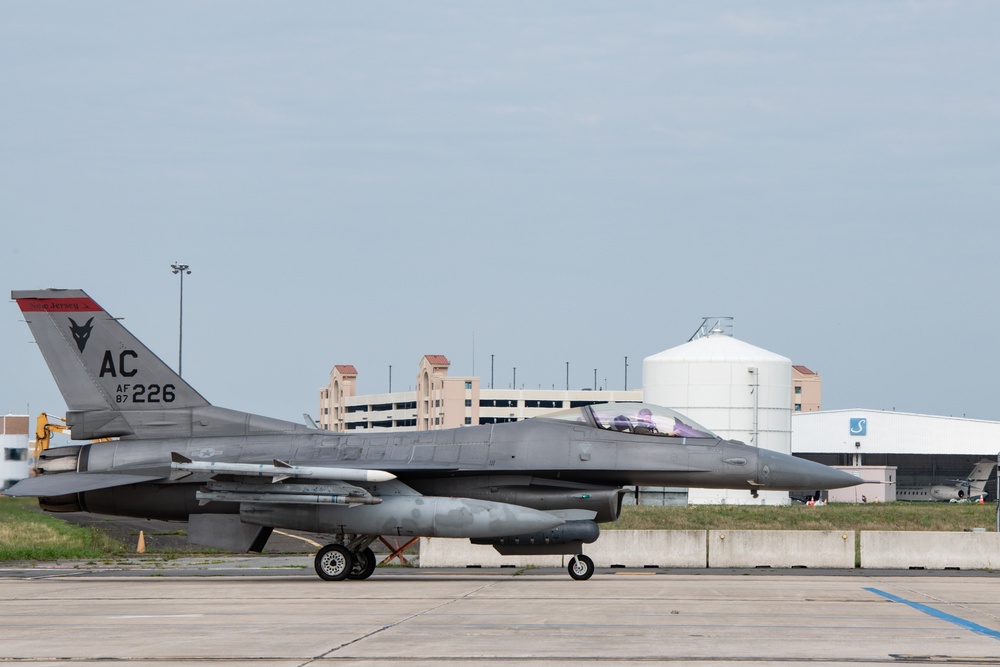 177th Col. Gregory Poston's fini-flight