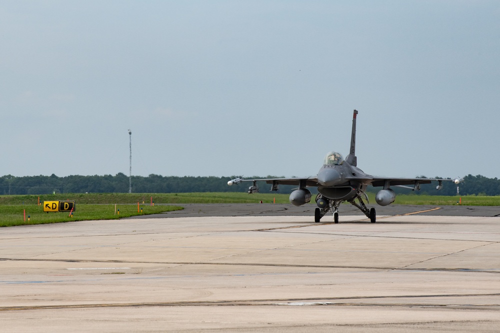 177th Col. Gregory Poston's fini-flight
