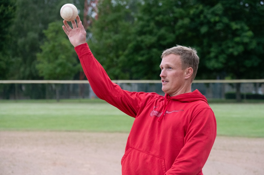 Softball at RAF Fairford