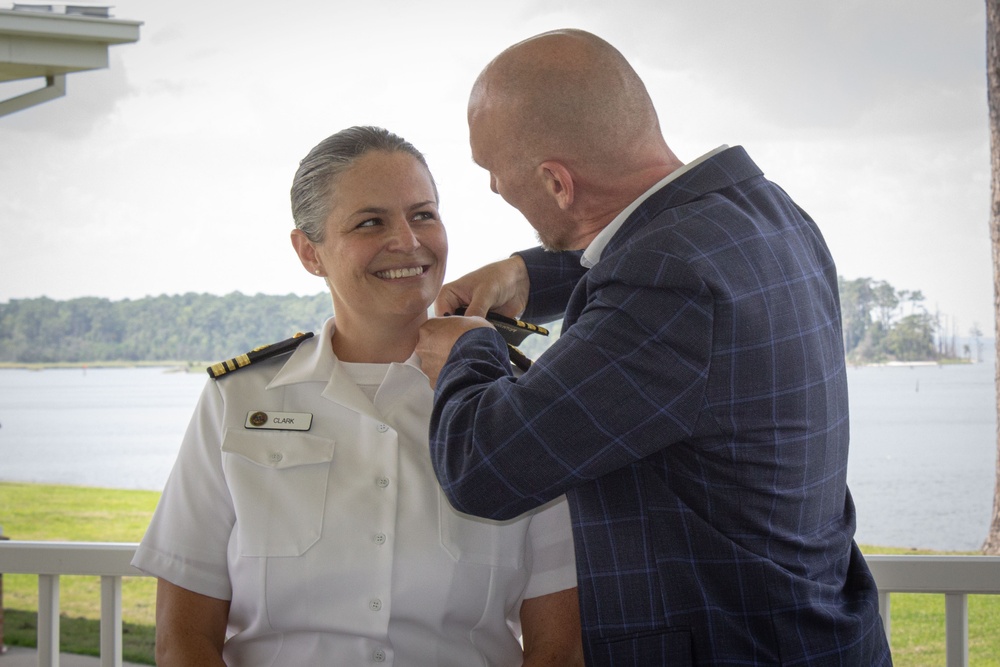 Cherry Point Navy Officer Promotes to Commander