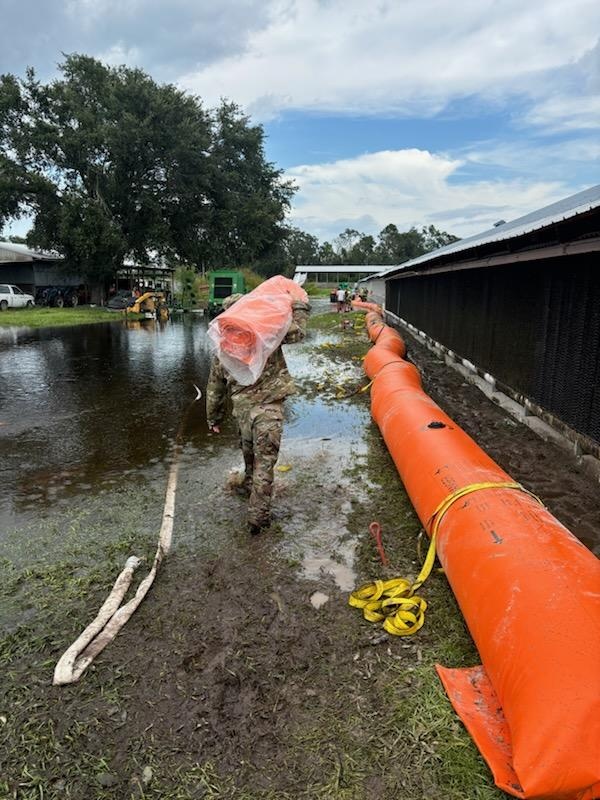 868th Engineer Construction Co. Supports Flood Recovery in Madison County