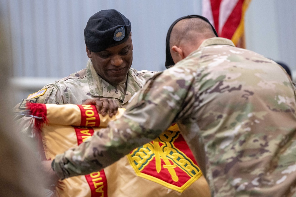 USAG Black Sea Change of Command and Uncasing Ceremony