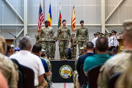 USAG Black Sea Change of Command and Uncasing Ceremony