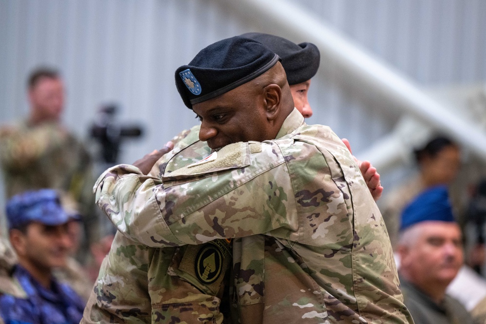 USAG Black Sea Change of Command and Uncasing Ceremony