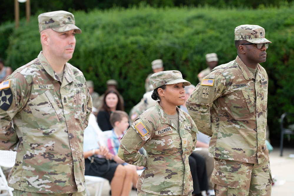 New First Sergeant Assumes Duty at Medical Readiness Battalion Walter Reed