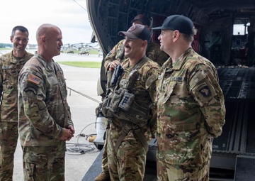Vice Chief of Staff of the Army Visits 101st Airborne Division (Air Assault)