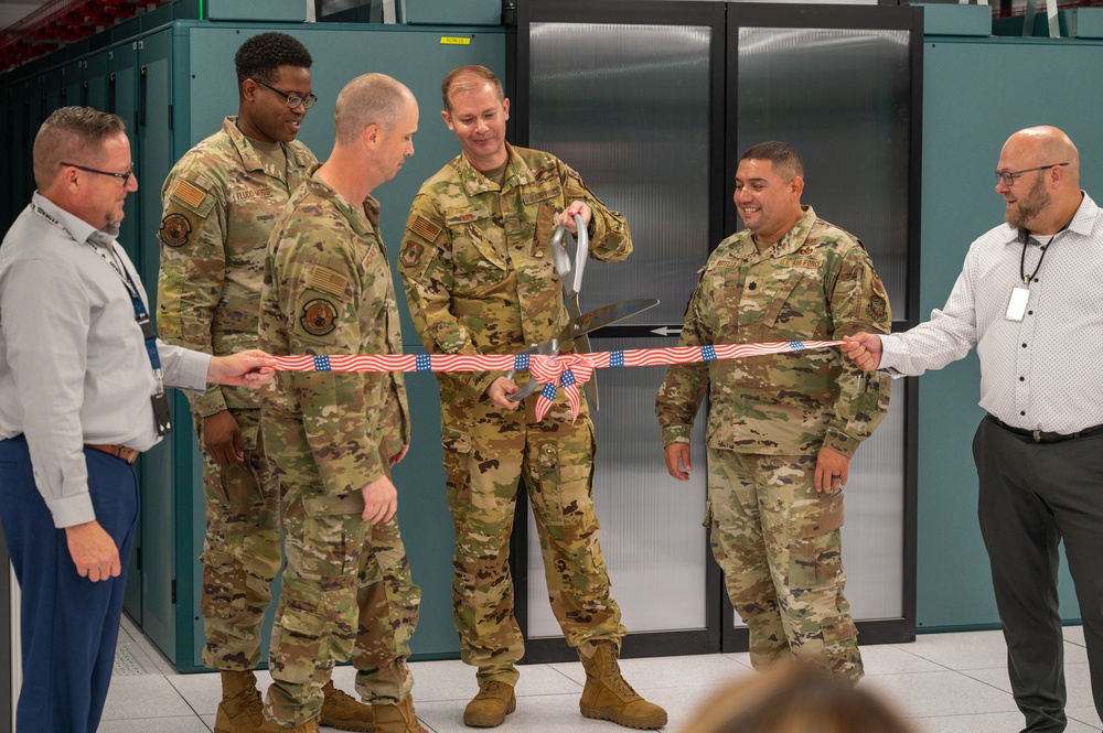 MILCON ribbon cutting second largest Air Force Data Center