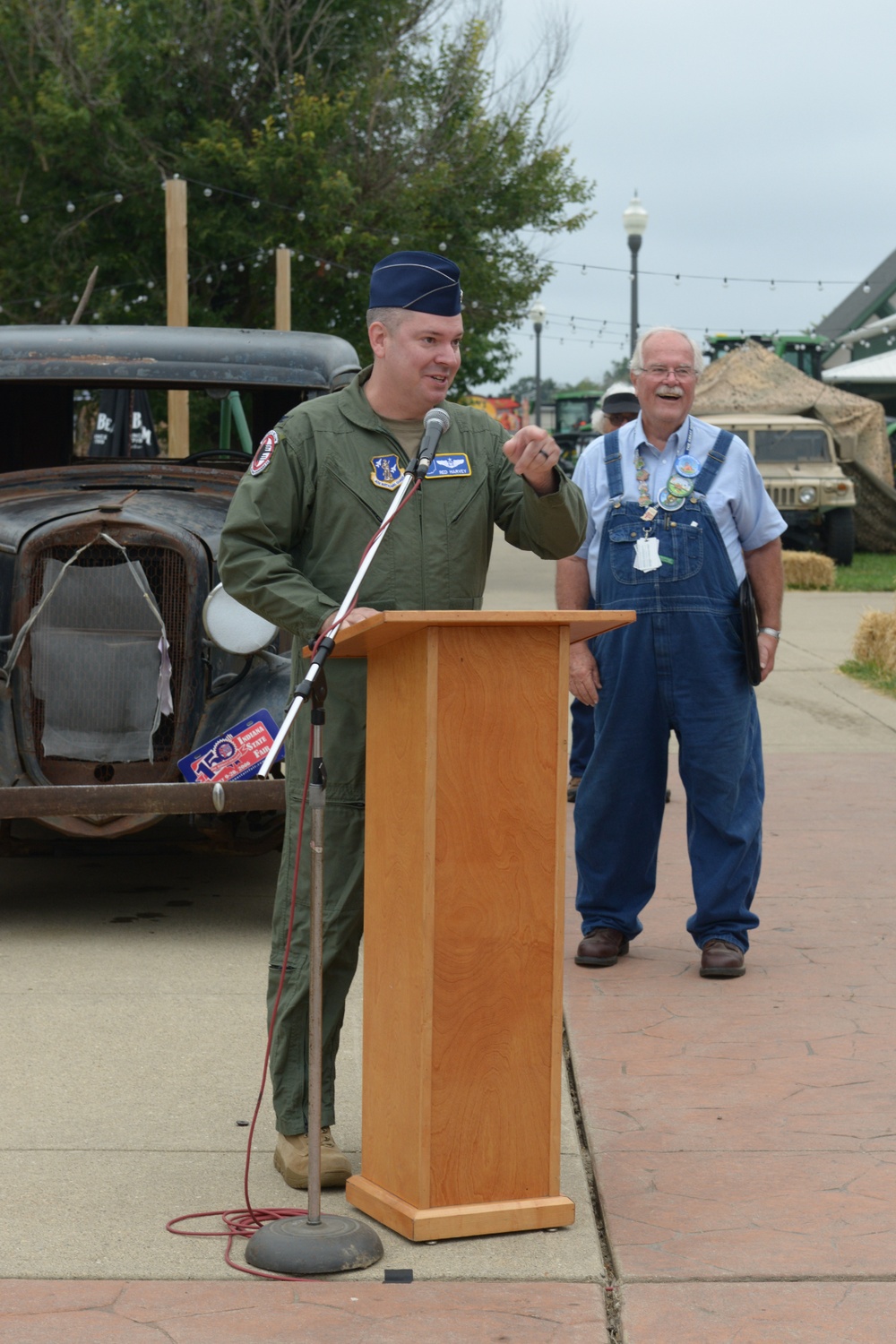 Indiana National Guard celebrates military, first responder day at Indiana State Fair
