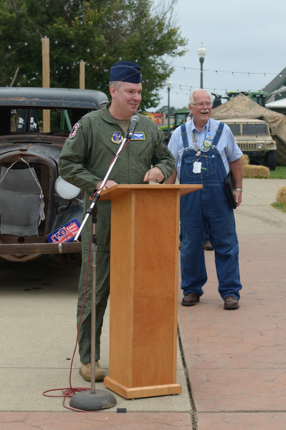 Indiana National Guard celebrates military, first responder day at Indiana State Fair