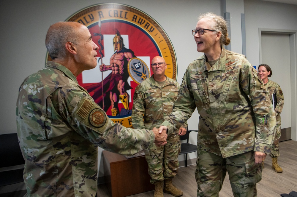 24th U.S. Air Force Surgeon General visits Rickenbacker