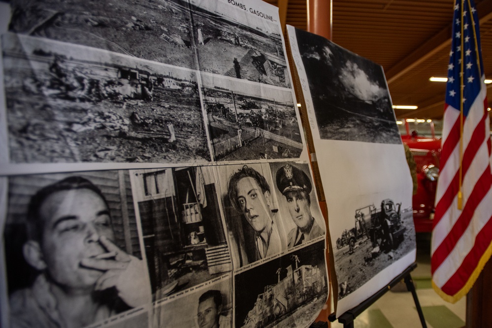 Travis firefighters hold memorial for 1950 B-29 crash