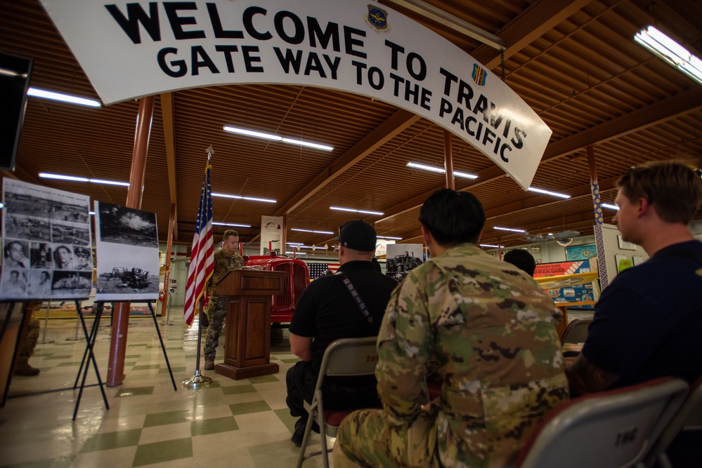 Travis firefighters hold memorial for 1950 B-29 crash