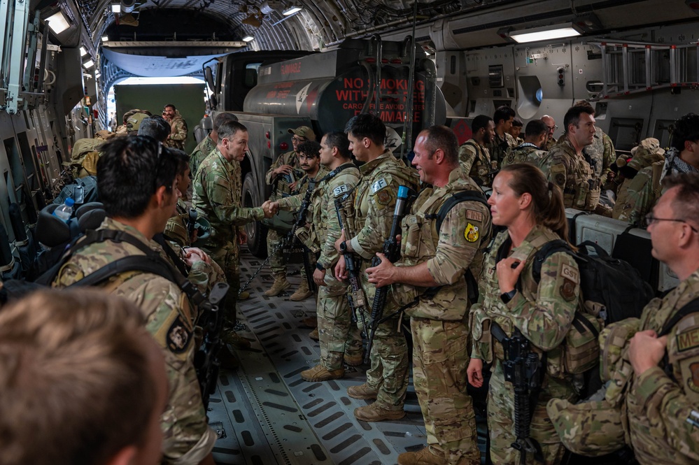 Final members of 409th AEG return from AB 201