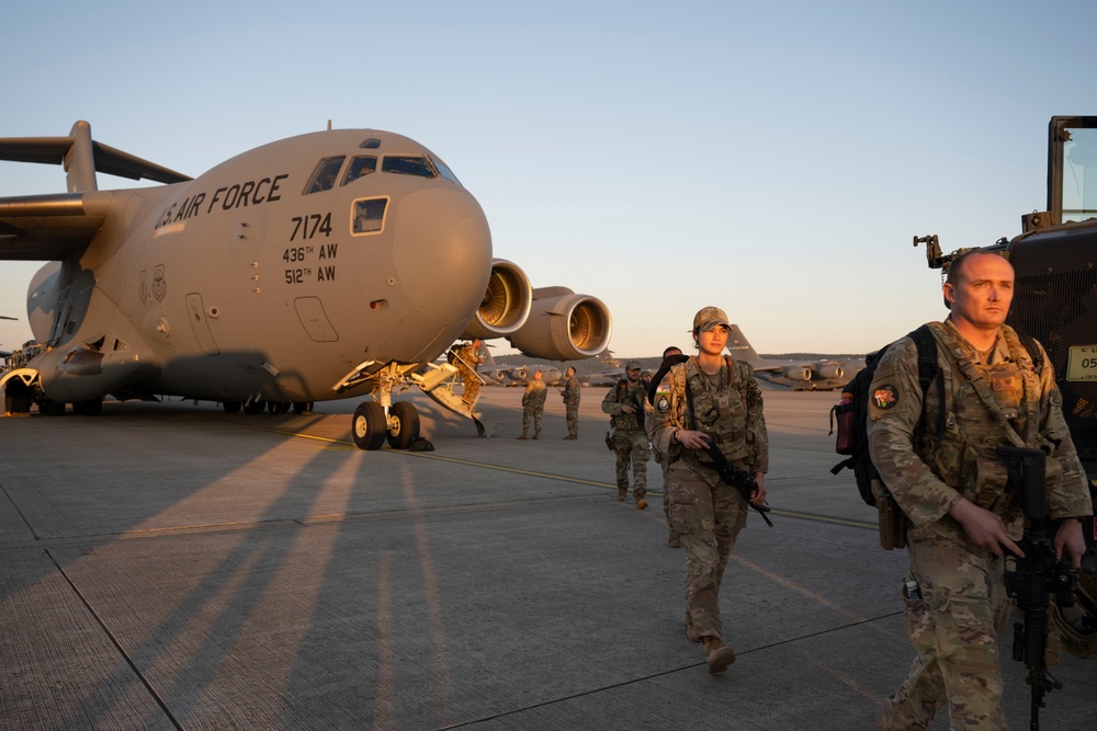 Final members of 409th AEG return from AB 201