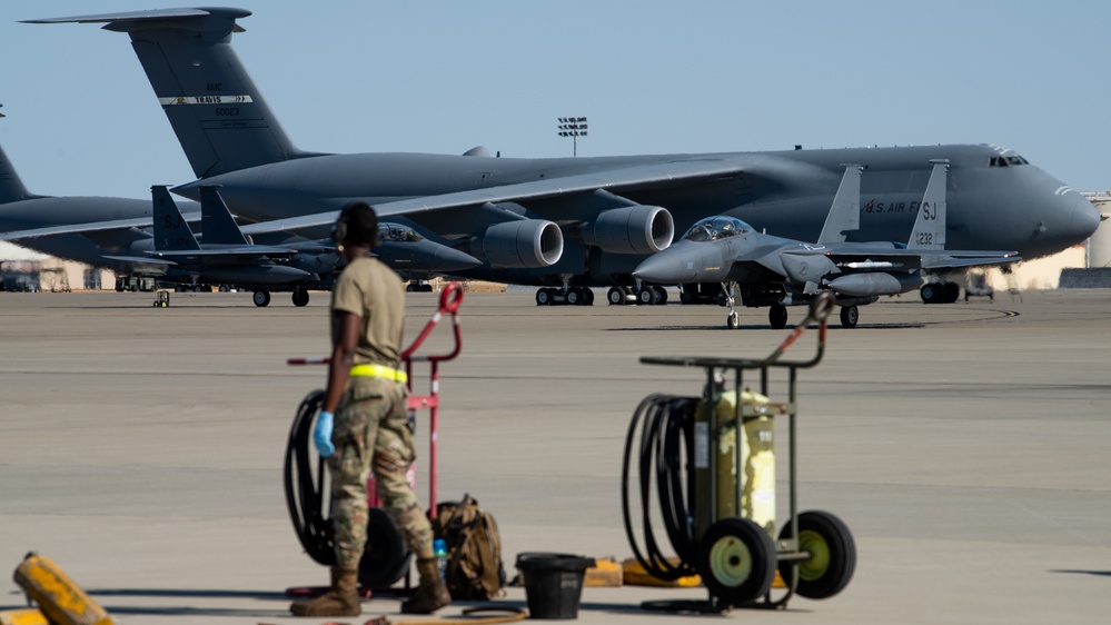 Travis AFB supports Exercise Bamboo Eagle 24-3