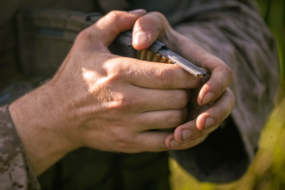 Fortifying Efforts: 2/2 Conducts Live Fire Squad Attacks and Ranges during UAE UET 2024