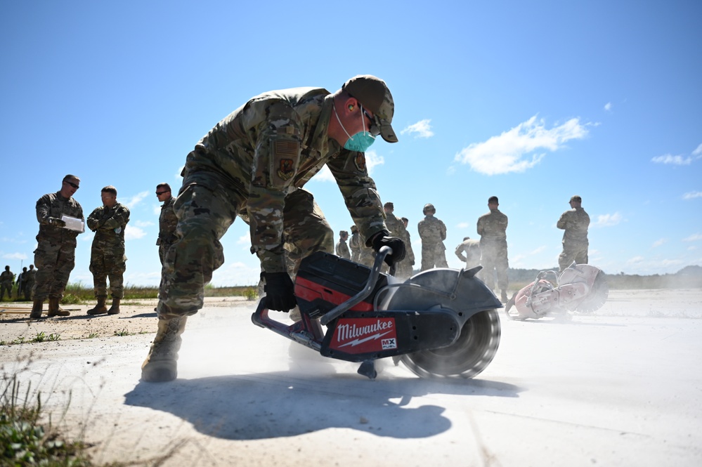 178th Wing Civil Engineers Train at Northern Lightning