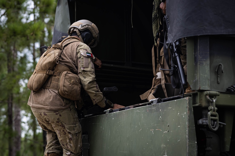 Fortifying Efforts: 2d Reconnaissance Battalion Conducts Integration Training during UAE UET 24-2