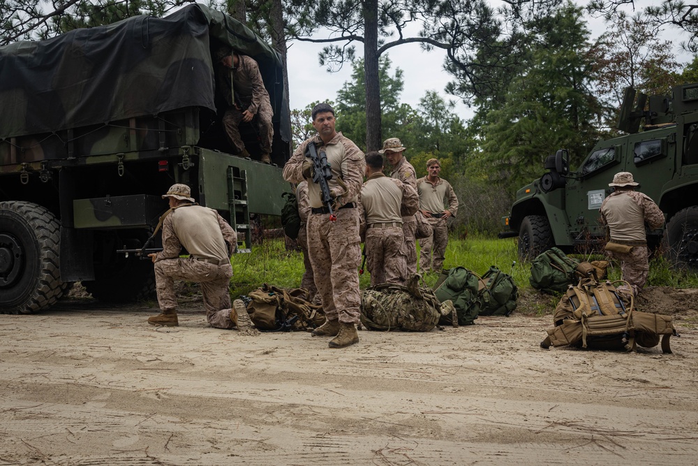 Fortifying Efforts: 2d Reconnaissance Battalion Conducts Integration Training during UAE UET 24-2