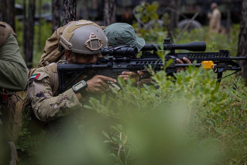 Fortifying Efforts: 2d Reconnaissance Battalion Conducts Integration Training during UAE UET 2024