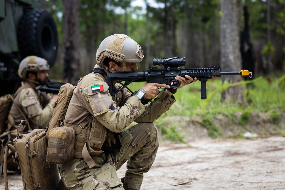 Fortifying Efforts: 2d Reconnaissance Battalion Conducts Integration Training during UAE UET 24-2