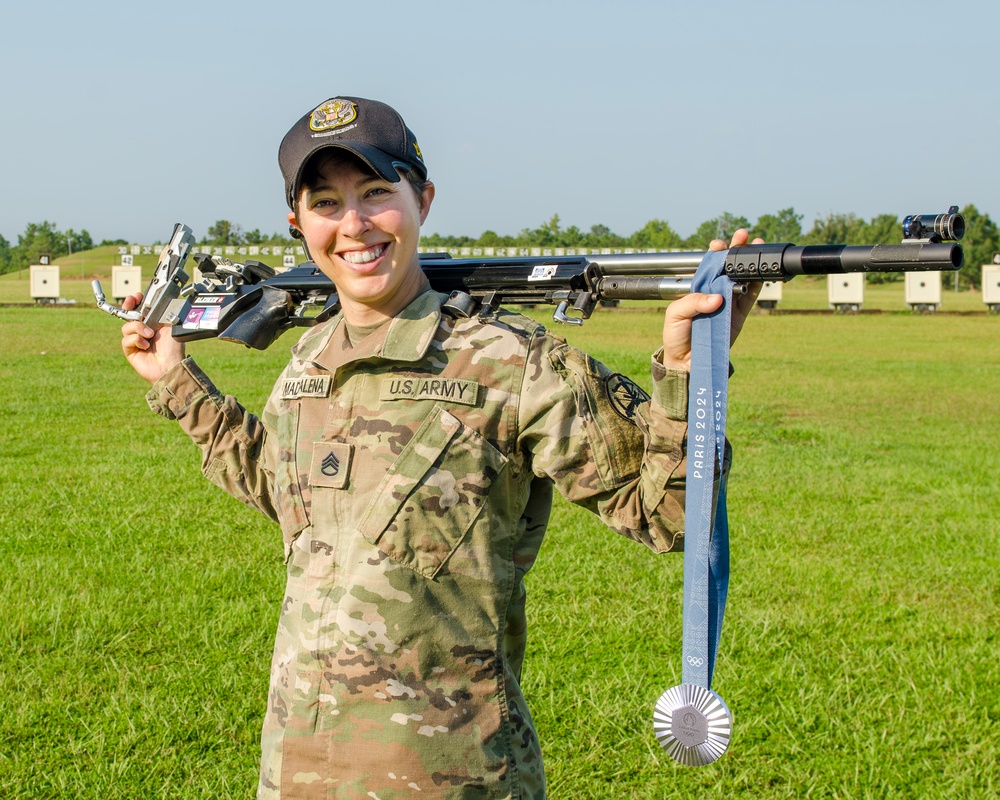 U.S. Army Soldier Wins Silver Medal at Paris Olympics