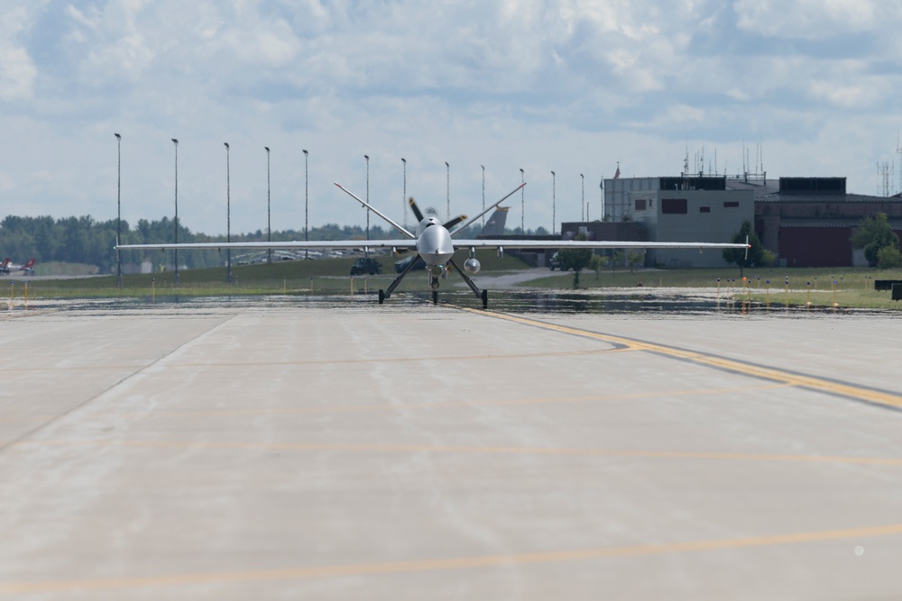 119th Aircraft Maintenance Squadron receives MQ-9 Reaper during Northern Strike
