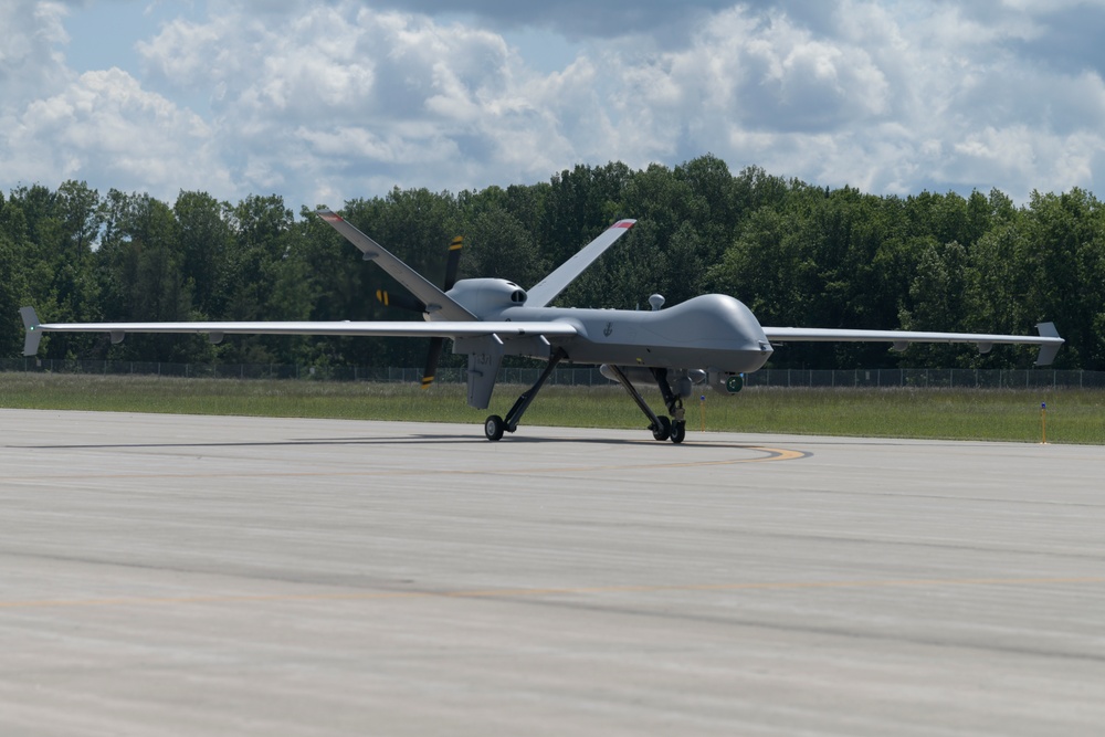 119th Aircraft Maintenance Squadron receives MQ-9 Reaper during Northern Strike